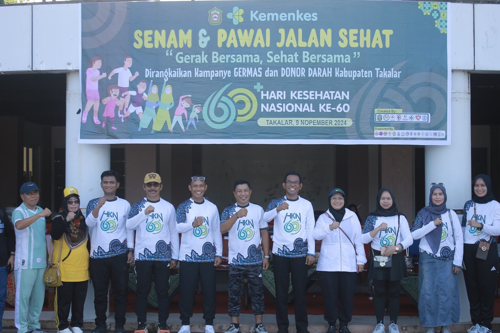 Kepedulian Kodim 1426 Takalar Di Hari Kesehatan Nasional, Melaksanakan Bakti Sosial Donor Darah