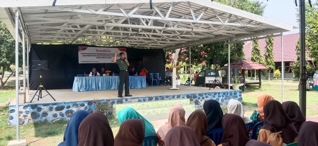 Sosialisasi P4GN di SMA 1 Woja, Tingkatkan Kesadaran Siswa Tentang Bahaya Narkoba