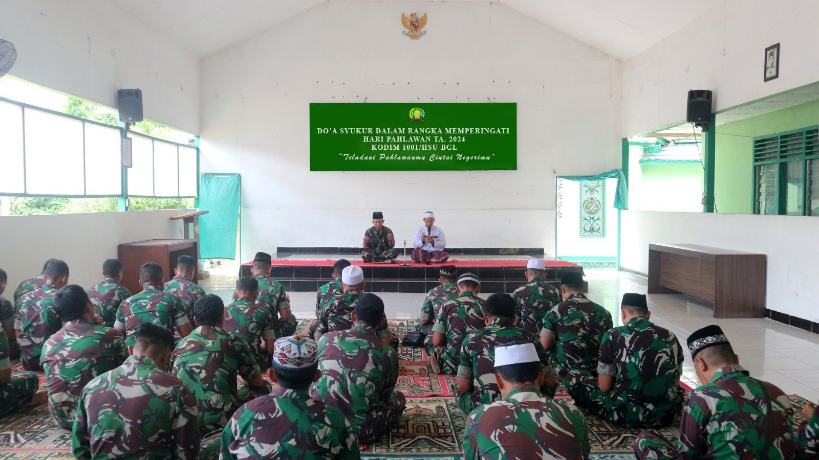 Sambut Hari Pahlawan, Doa Bersama Digelar Kodim 1001/HSU-Blg