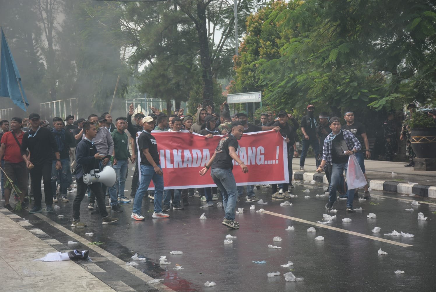 Ribuan Personel Gabungan Terlibat Simulasi Penanganan Konflik Sosial Pasca Pilkada Serentak