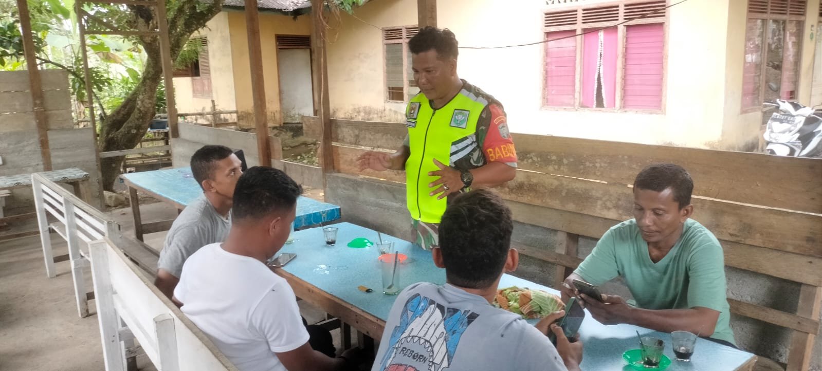 Koptu Caniago Tegaskan Kepada Warga Binaan Untuk Tidak Bermain Judi Online