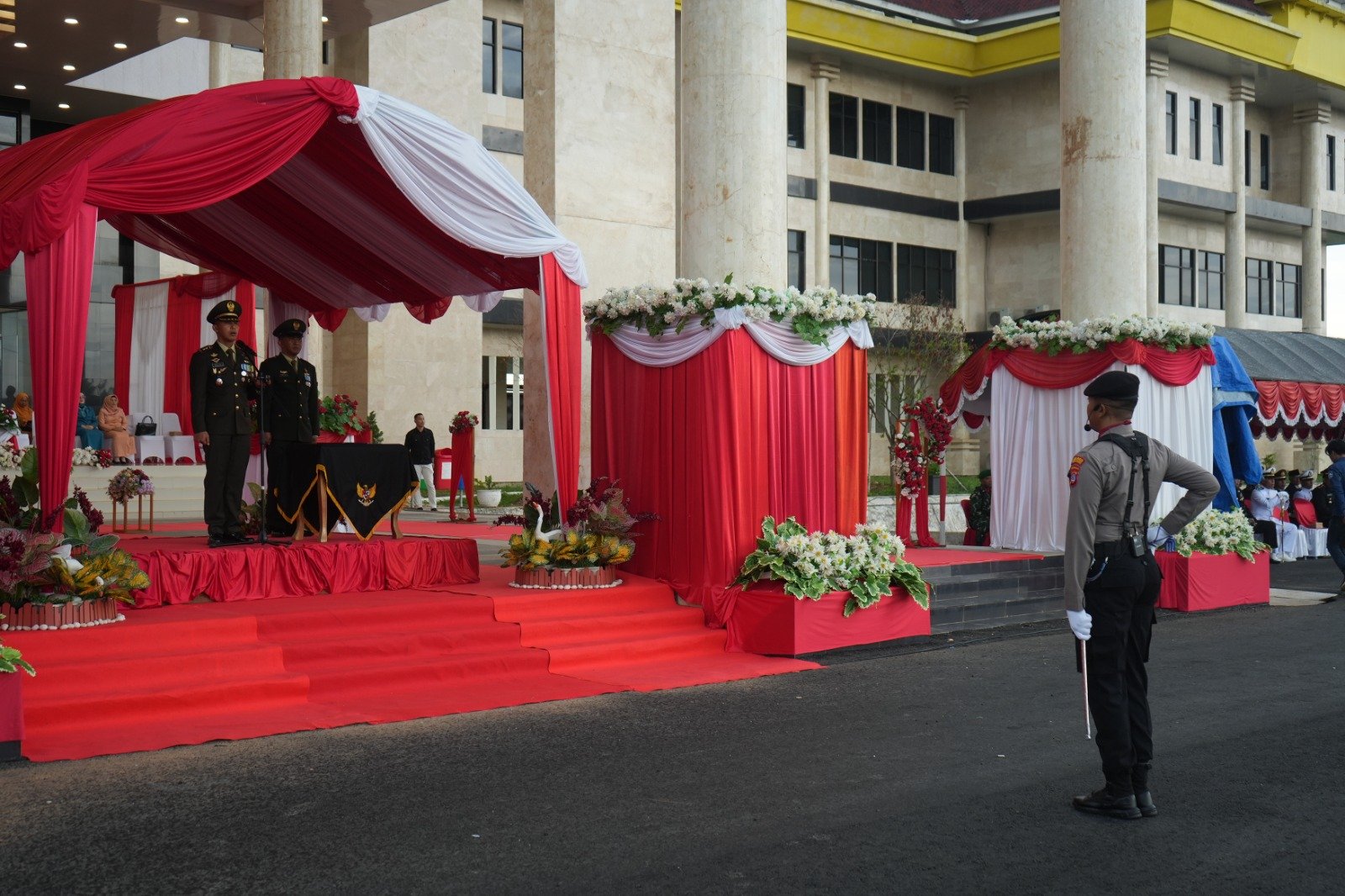 Upacara Hari Pahlawan, Dandim Kotabaru Menjadi Inspektur Upacara