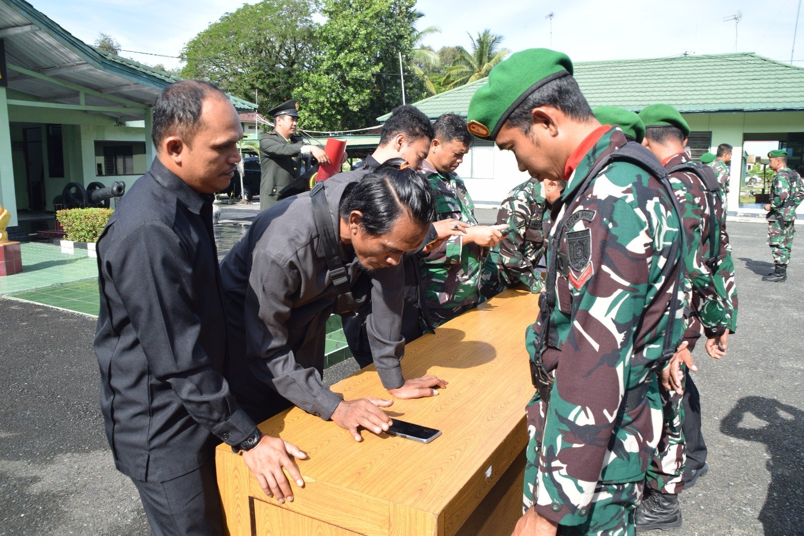 Upaya Kodim Barito Kuala Mencegah Perjudian Online