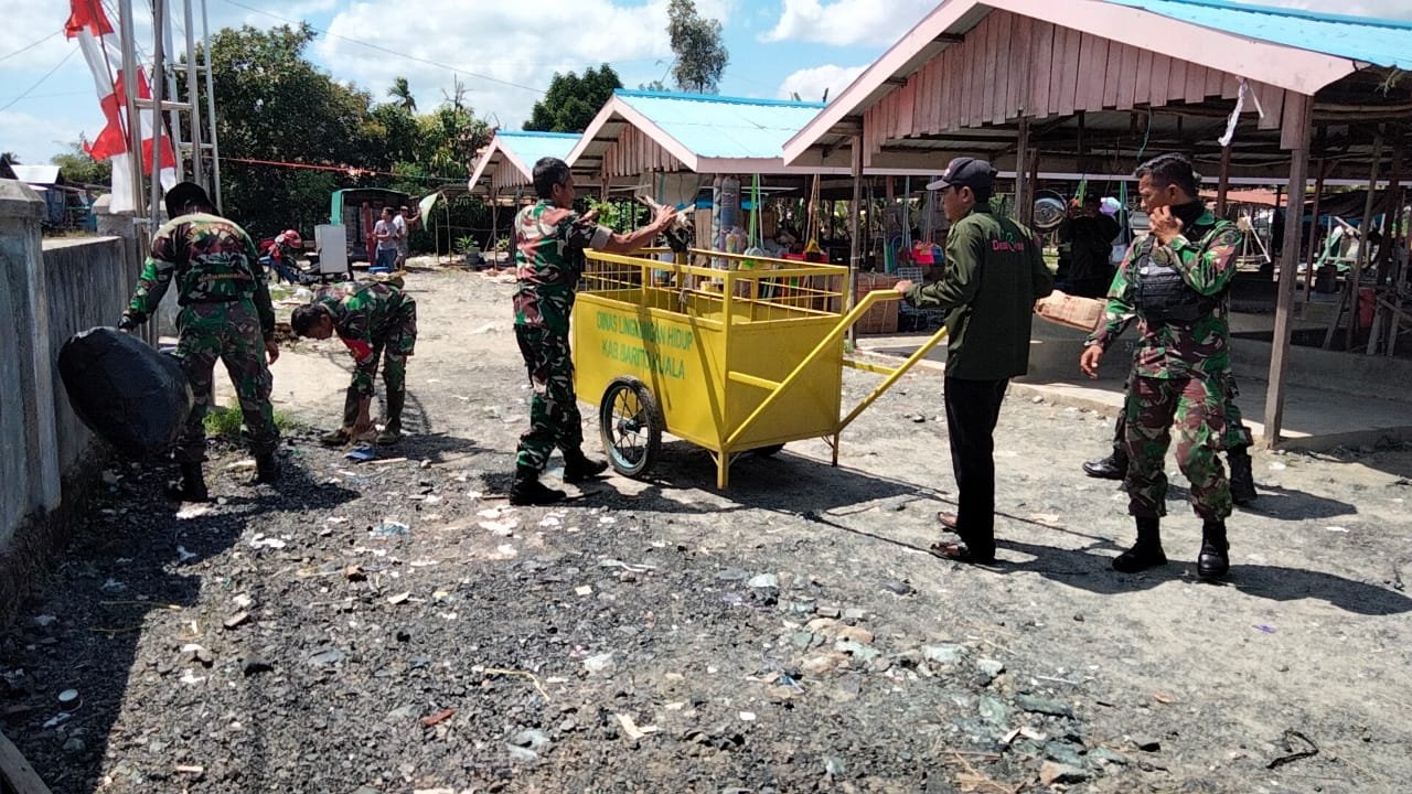 Babinsa dan Masyarakat Berkolaborasi dalam Pencegahan Bencana, Ini Aksinya