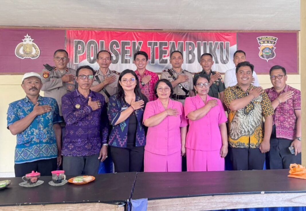 Jalin Sinergisitas, Danramil 03/Tembuku Hadiri Acara Pisah Kenal Kapolsek Tembuku