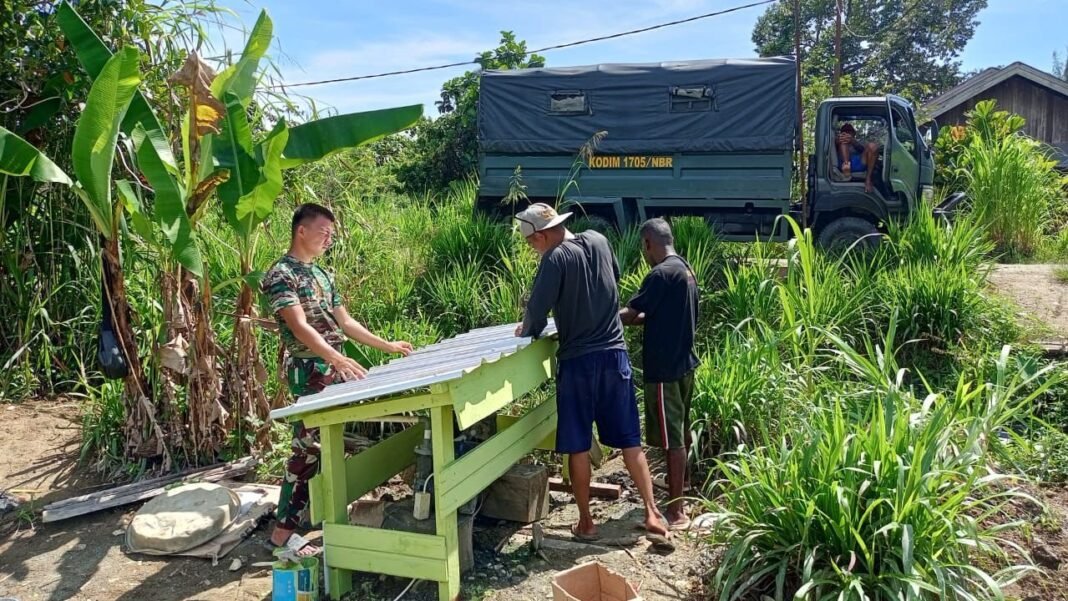 Mesin Air Sumur Bor Ditutup untuk Lindungi dari Hujan dan Panas