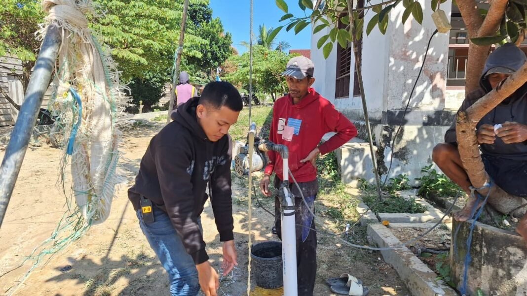 Harapan Warga Terwujud, Satgas TMMD 125 Berhasil Bor Sumur dan Dapatkan Air Bersih