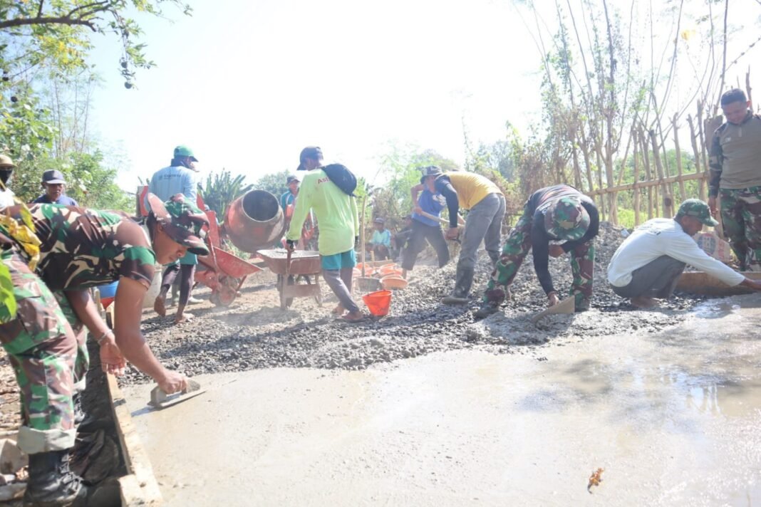 Warga Nantikan Rampungnya Jembatan Limpas TMMD 125 Sumbawa