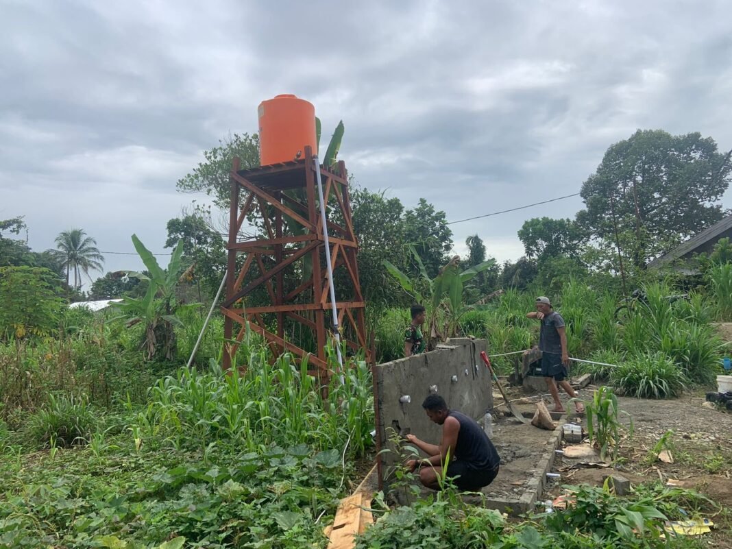 Progres Pekerjaan Sumur Bor TMMD ke-125 Kodim 1705/Nabire Capai Hasil Menggembirakan