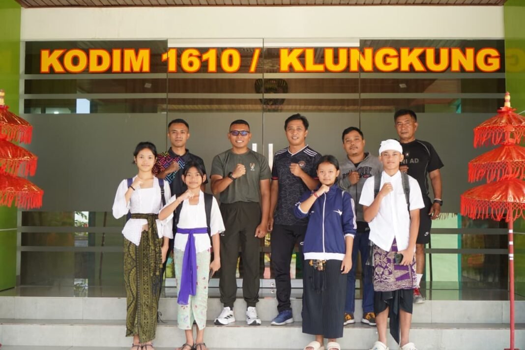 Tatap Muka Bersama Bintang Muda Club Taekwondo Klungkung, Letkol Sidik Pramono Sampaikan Berangkat Percaya Diri Dan Pulang Bawa Prestasi