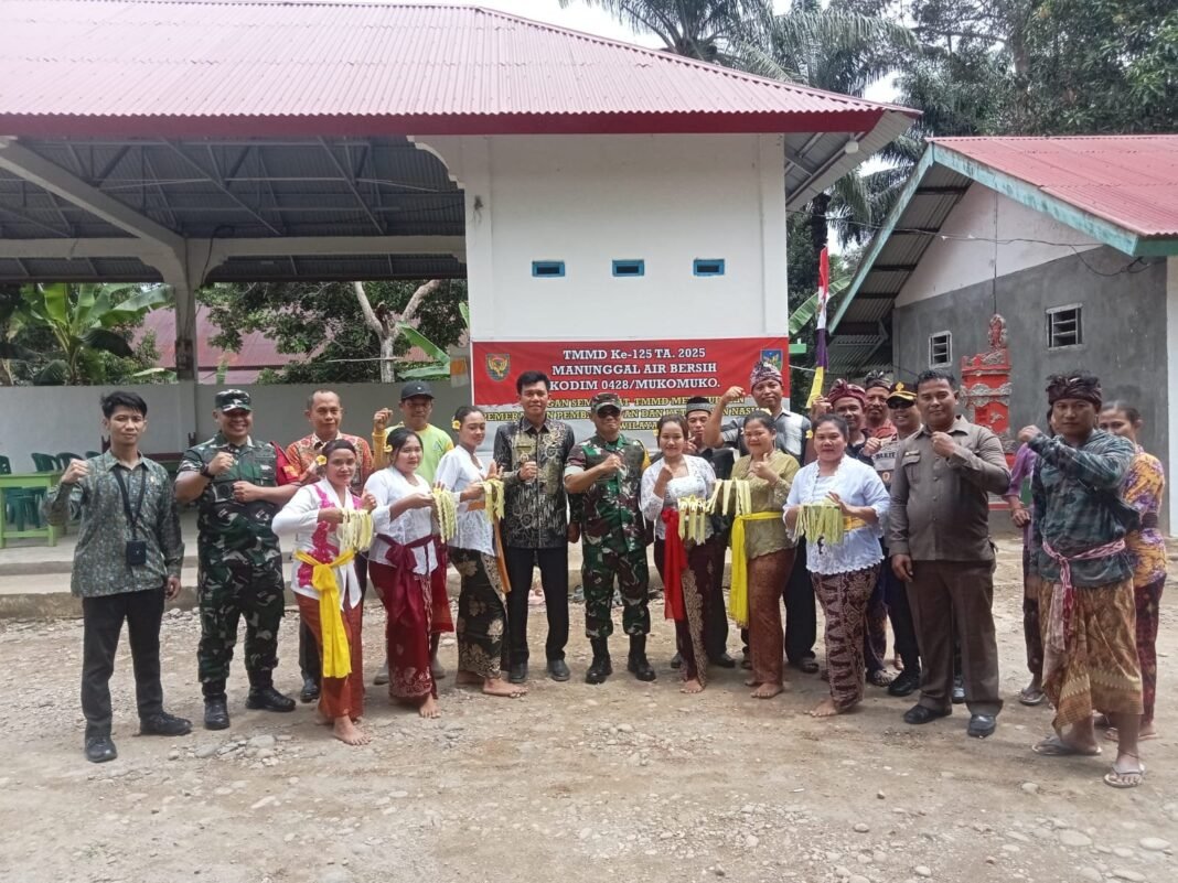 Wakil Bupati: TMMD 125 Kodim Mukomuko Lanjutkan Pembangunan Meski Anggaran Minim