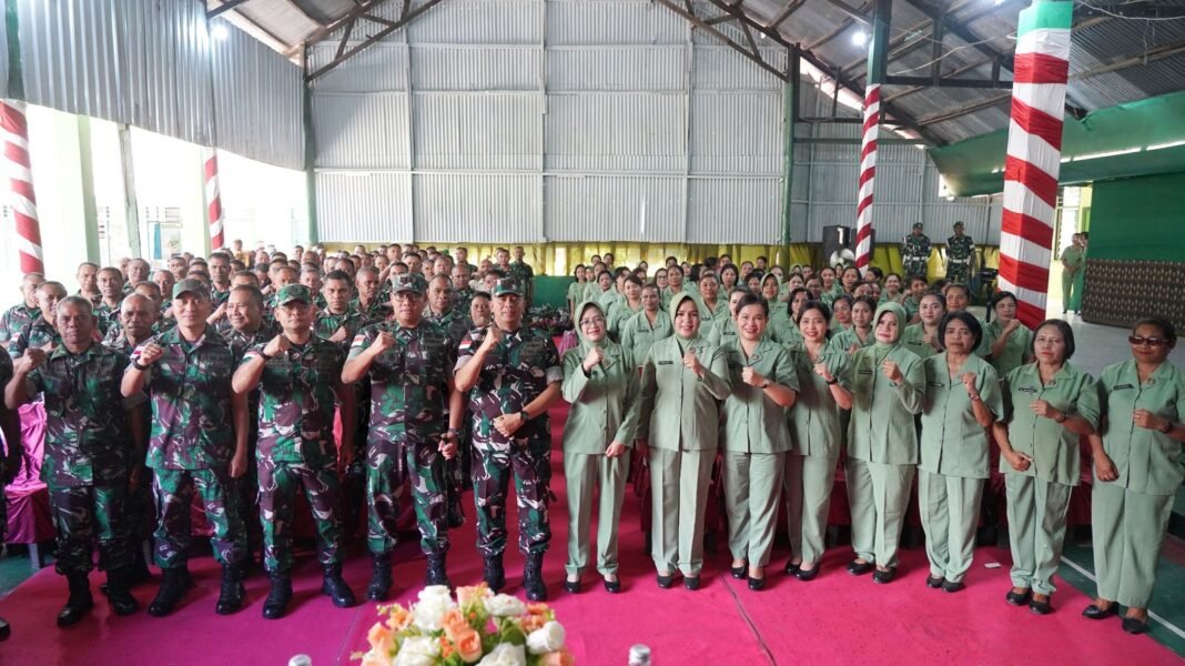 Bijak Bermedia Sosial Dan Jaga Martabat Prajurit, Pesan Penting Danrem 161/WS kepada Prajurit dan Persit Kodim 1618/TTU
