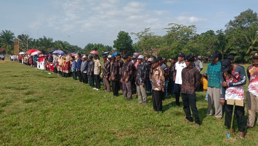 Usai Upacara HUT RI, Satgas TMMD 125 dan Warga Mukomuko Gelar Doa Bersama untuk Kelancaran Pembangunan