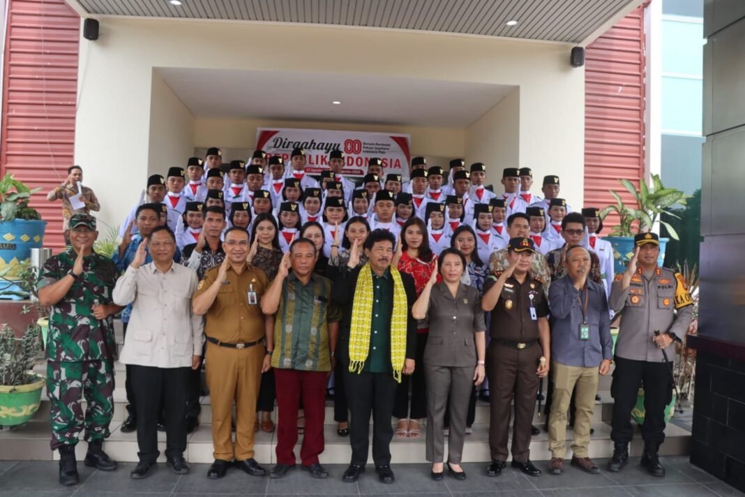 Dukung Penguatan Ideologi Pancasila, Dandim 1508/Tobelo Ikuti Silaturahmi Kepala BPIP RI di Halmahera Utara