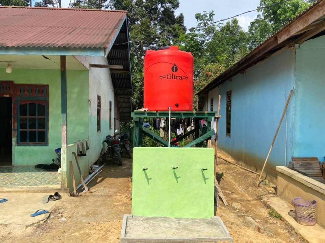 Sumur Bor Sasaran 1 TMMD ke-125 Kodim 1205/Sintang Rampung, Warga Nikmati Akses Air Bersih