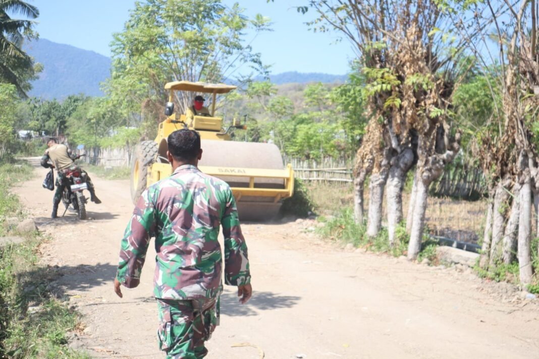 Jalan Usaha Tani Kalabeso Mulus, Satgas TMMD 125 Kodim Sumbawa: Ekonomi Warga Diproyeksikan Naik