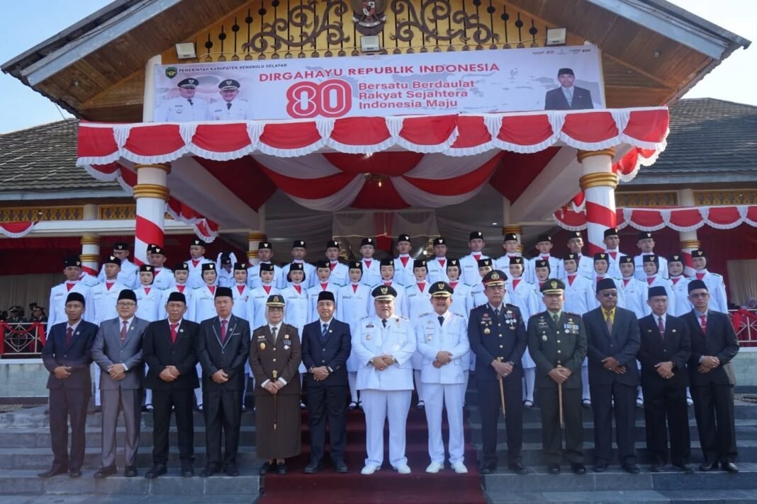 Upacara HUT Ke- 80 Kemerdekaan Republik Indonesia