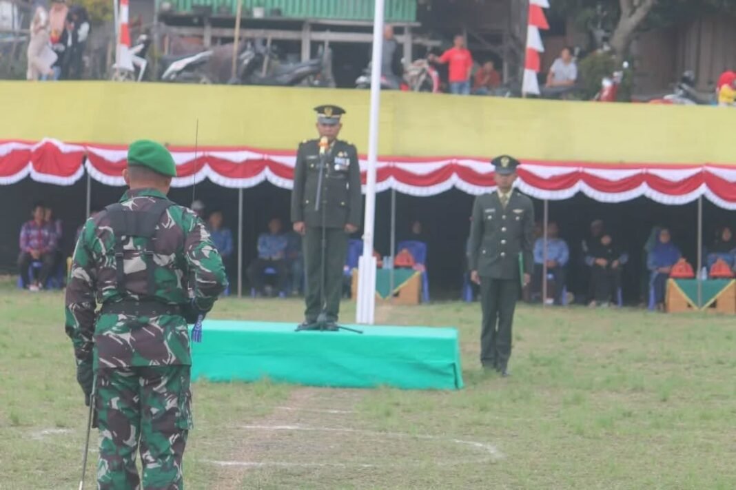 Semarak HUT ke-80 RI di Desa Pekalobean: Kodim Enrekang Ajak Warga Wujudkan Indonesia Maju