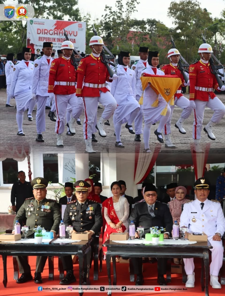 Refleksi Perjuangan Bangsa di HUT ke-80 RI, Dandim 1014/Pbn: Kobarkan Semangat Kemerdekaan