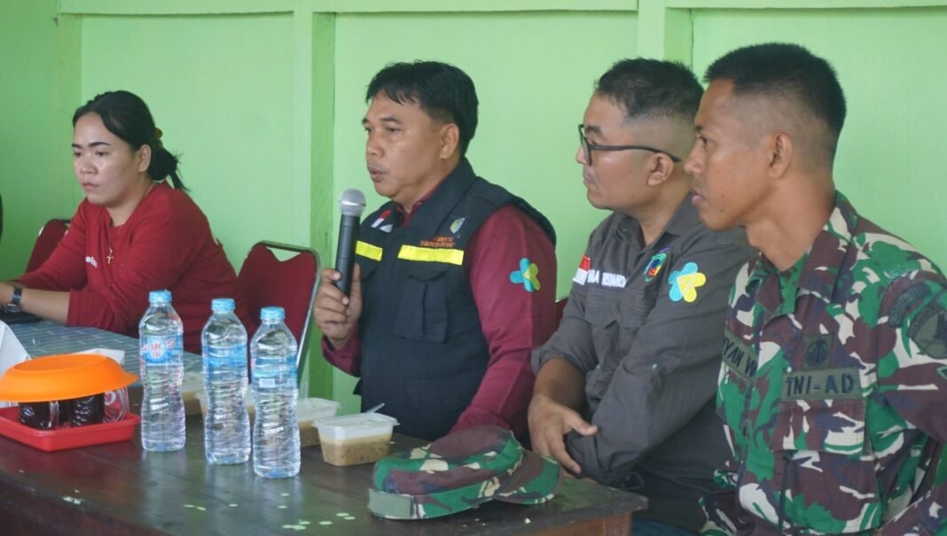 TMMD 125 Kodim 1205/Sintang Gelar Posyandu Terpadu, Permudah Akses Layanan Kesehatan