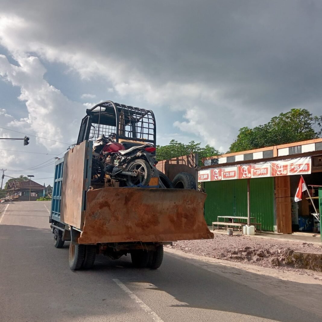 Penutupan TMMD Reguler ke-125 Kodim 1017/Lmd, Alat Berat Satu per Satu Tinggalkan Desa Baru Kotam