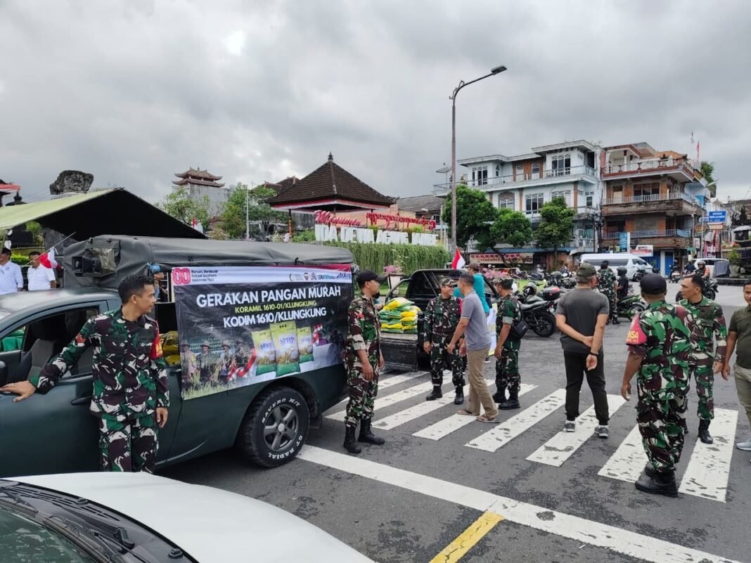 Gerakan Pangan Murah Serentak Digelar Di Kabupaten Klungkung
