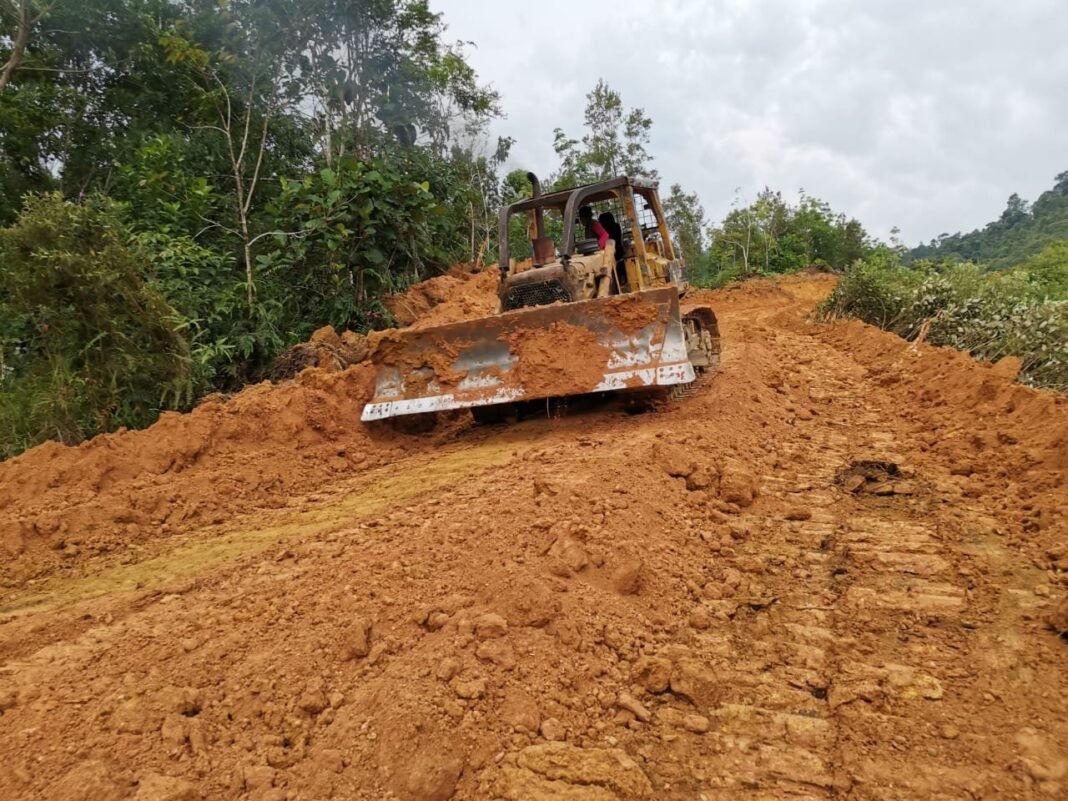 Kodim Sintang Optimis Rampungkan Jalan TMMD Ke-125 Sesuai Target