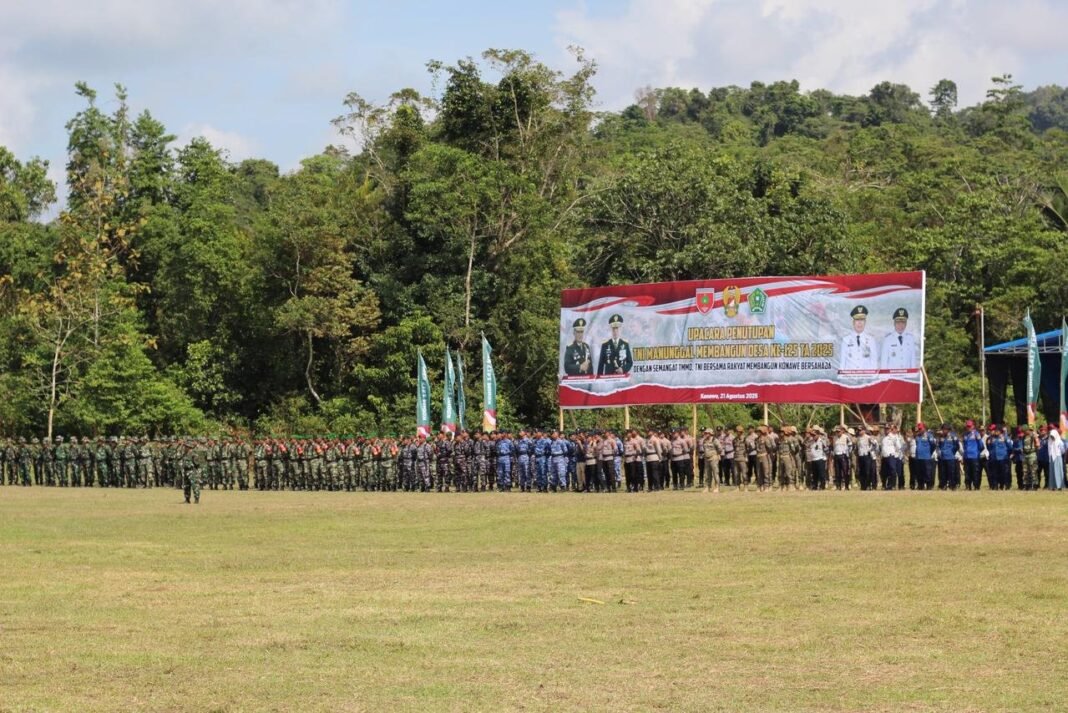 TMMD 125 Tinggalkan Warisan Pembangunan dan Kemandirian untuk Warga Konawe