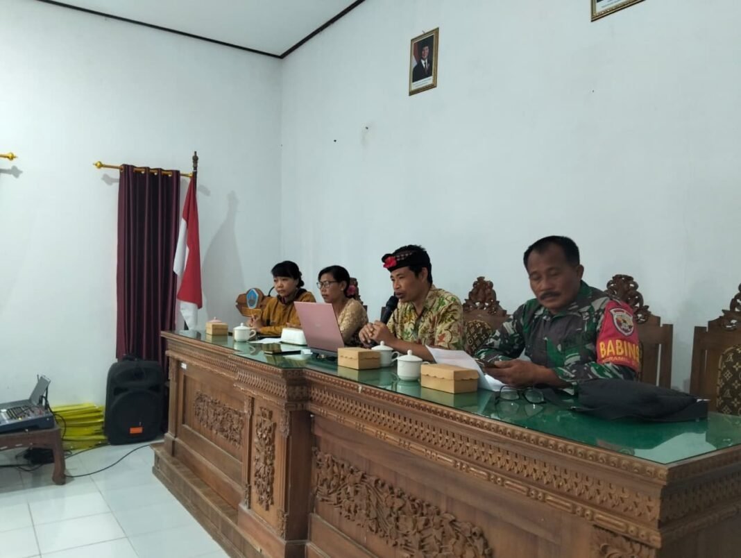 Dukung Program Pemerintah, Babinsa Peninjoan Aktif dalam Rembuk RDS Pencegahan Stunting