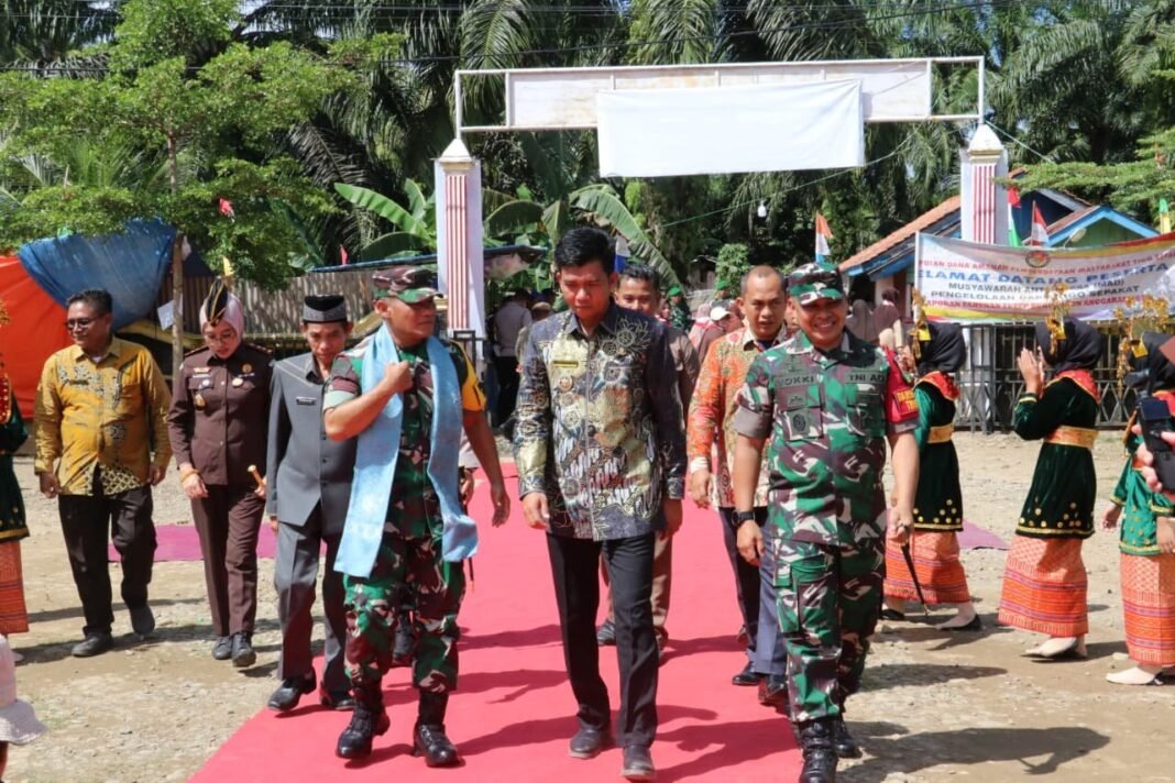 Dansatgas TMMD 125 Kodim 0428/MM: Semua Sasaran Insyaallah Akan Rampung Tepat Waktu