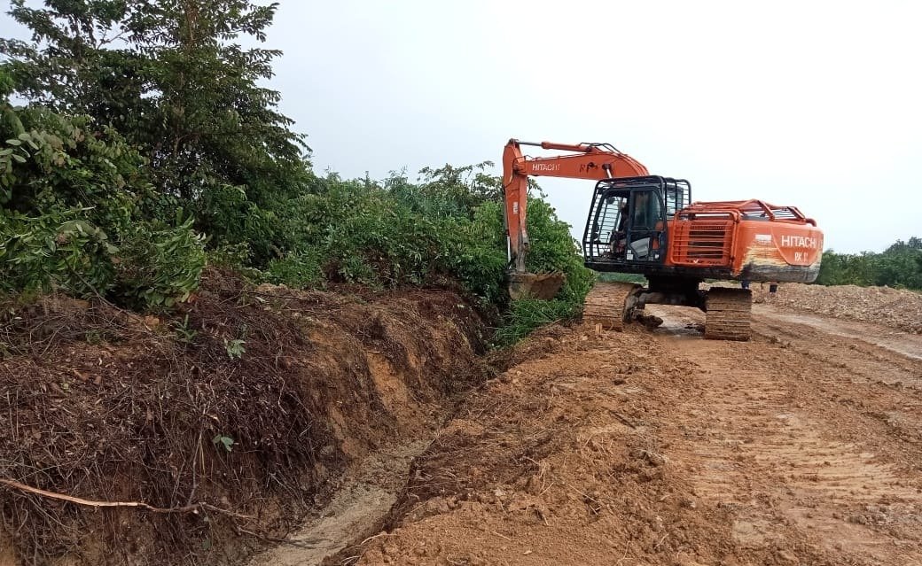 Pengerjaan Galian Drainase TMMD Reguler ke-125 Kodim 1017/Lmd Hampir Rampung, Capai 95,94 Persen