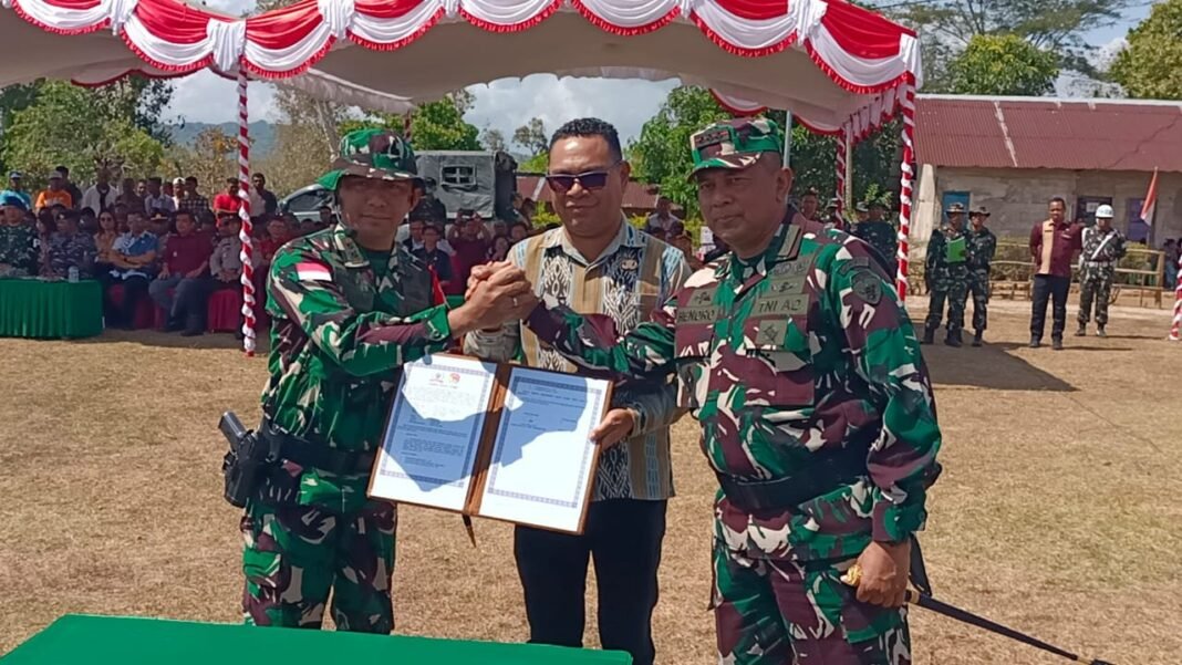 TMMD ke-125 Kodim Belu Resmi Ditutup, Pangdam IX/Udayana Tekankan Pentingnya Kemanunggalan TNI-Rakyat
