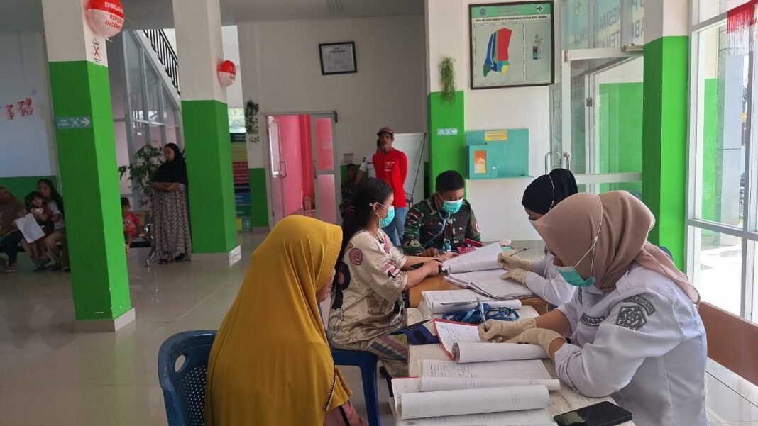TMMD 125 Kodim 1417/Kendari Peduli Kesehatan, Gelar Pemeriksaan Gratis di Asinua