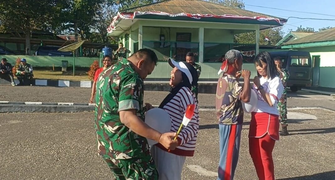 Bangkitkan Semangat Kemerdekaan, Kodim 1621/TTS Meriahkan Lomba 17 Agustus Sambut HUT RI Ke 80