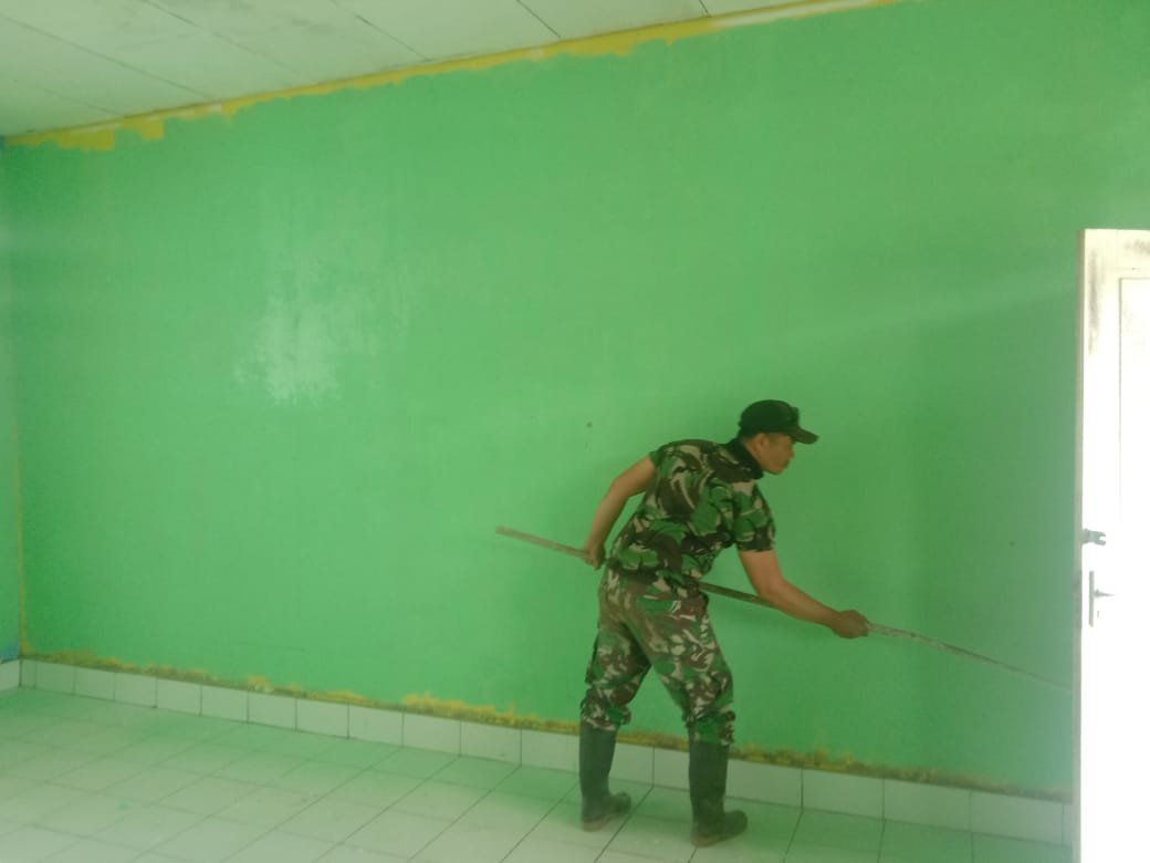 TMMD 125 Kendari Dukung Pendidikan Anak Usia Dini di Asinua