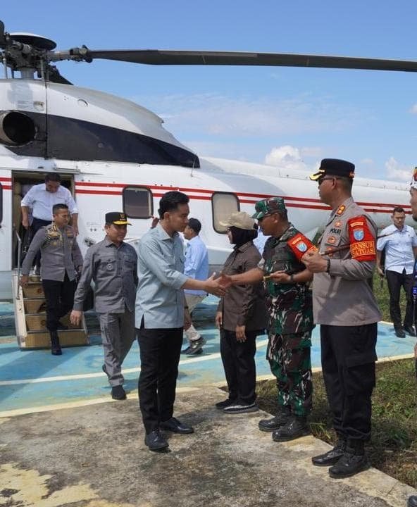 Bukti Soliditas Kodim Mempawah dan Polres, Kunjungan Wapres di Desa Sepang Toho Berjalan Aman dan Sukses