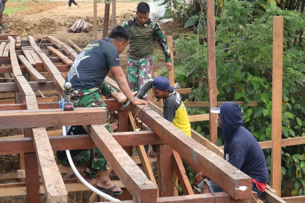 Dari Desa Terisolir Menuju Pusat Pertumbuhan: Peran Vital Jembatan Ulin TMMD 125