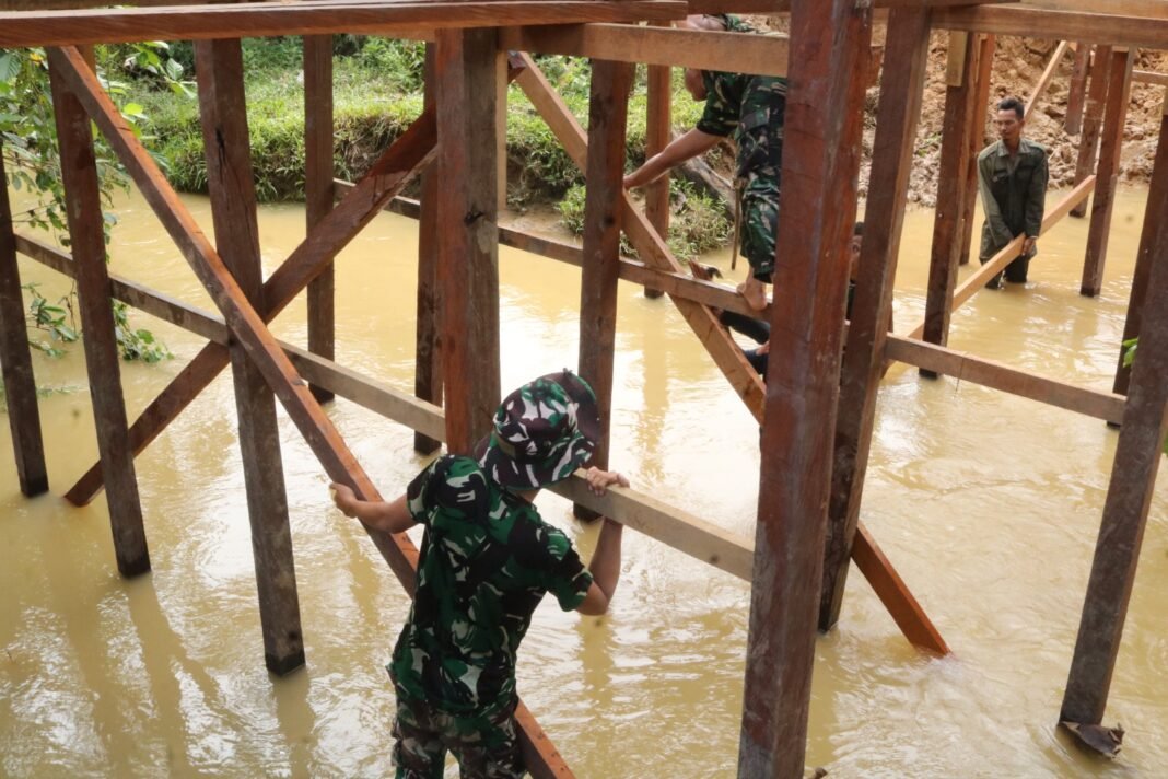 Operasi Militer Selain Perang: Jembatan Suka Rahmat Bukti Bakti TNI untuk Negeri