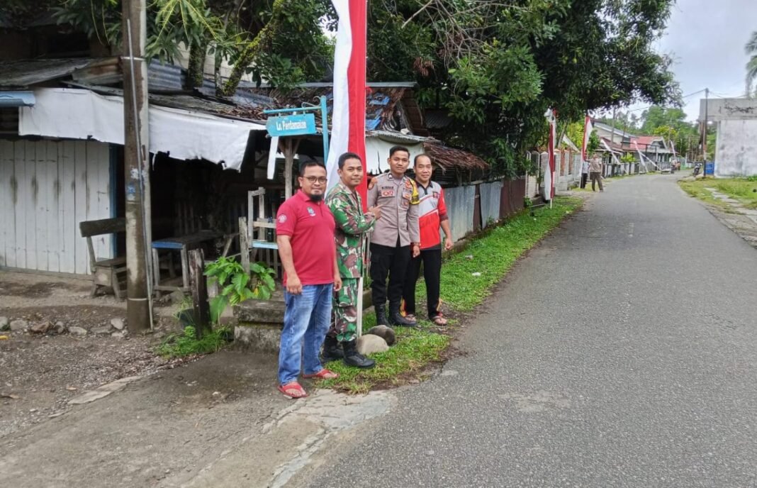 Babinsa Korem 012/TU Dorong Warga Perkuat Persatuan Jelang HUT RI ke-80