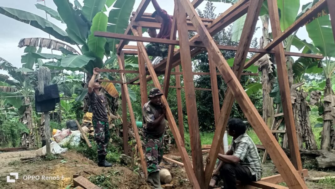 Sentuhan TNI untuk Kehidupan Lebih Sehat: Pembangunan Air Bersih di Pedesaan