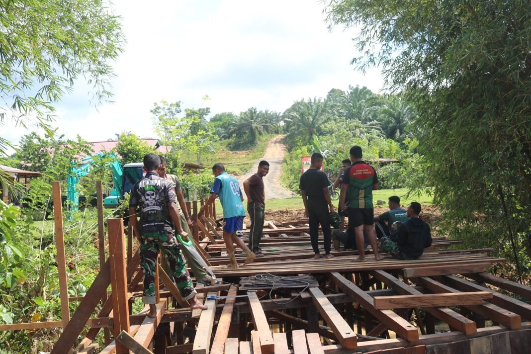 Jembatan Penghubung TNI: Solusi Akses dan Dongkrak Ekonomi Warga Kutai Timur