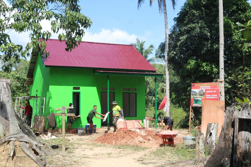Lebih dari Sekadar Rumah: TMMD Ke-125 Merajut Kemanunggalan di Kutai Timur