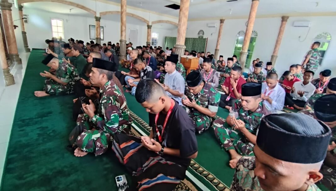 Korem 012/TU dan Jajaran Panjatkan Doa untuk Persatuan dan Kemajuan Indonesia