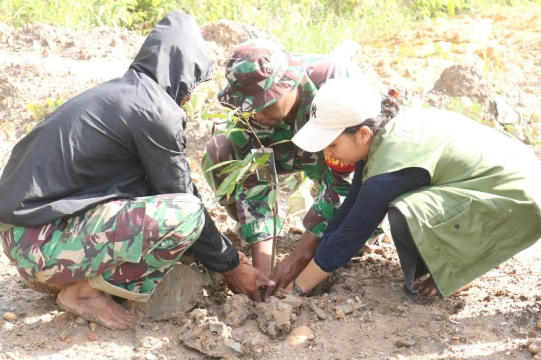 Hijaukan Kutai Timur: Aksi TMMD 125