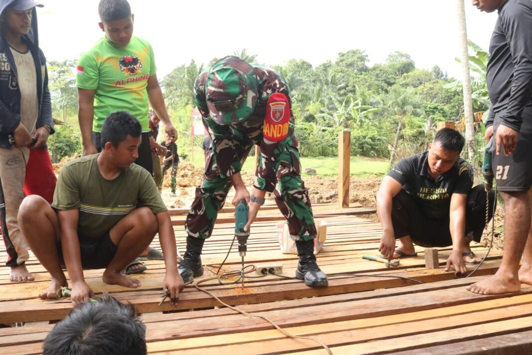 TMMD 125: Jembatan Suka Rahmat Permudah Warga
