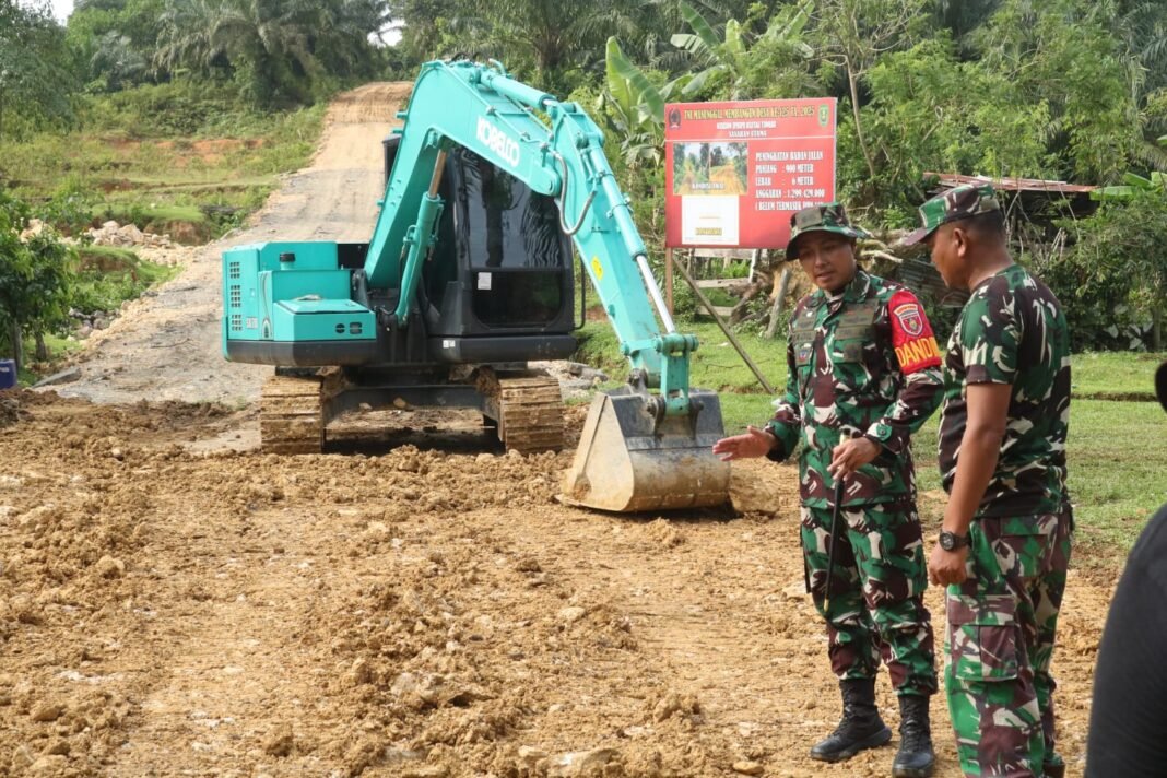 TNI Manunggal Membangun Desa: Hadirkan Infrastruktur dan Kebersamaan