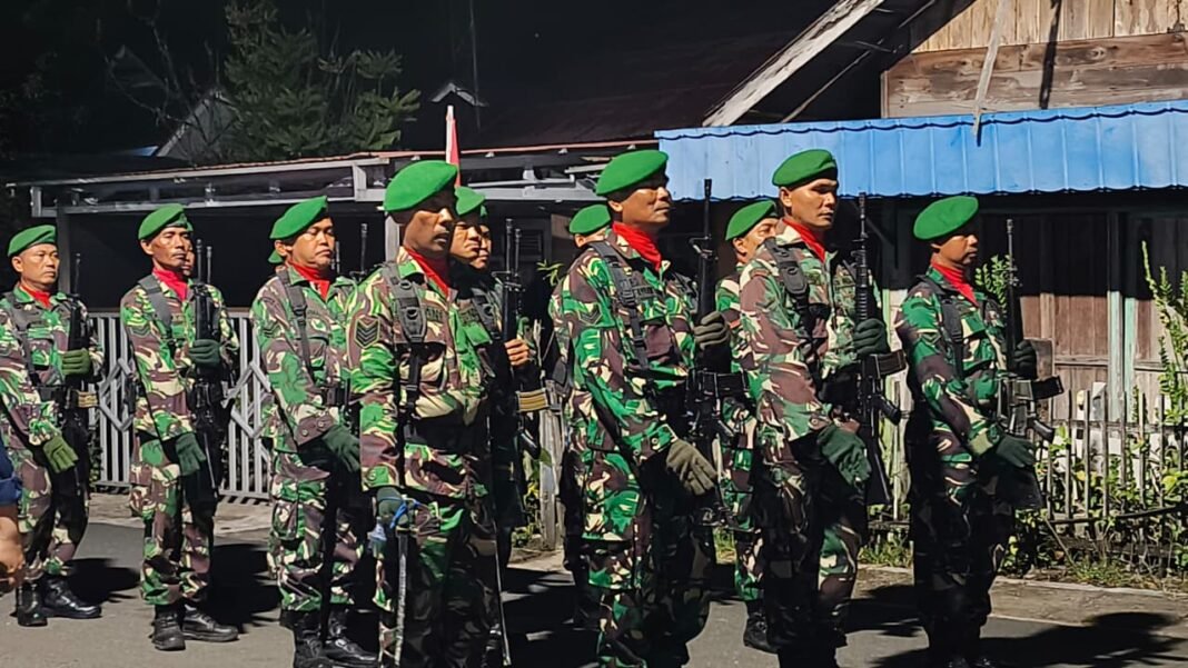Personel Kodim 1005/Batola Ikuti Renungan Suci dengan Khidmat