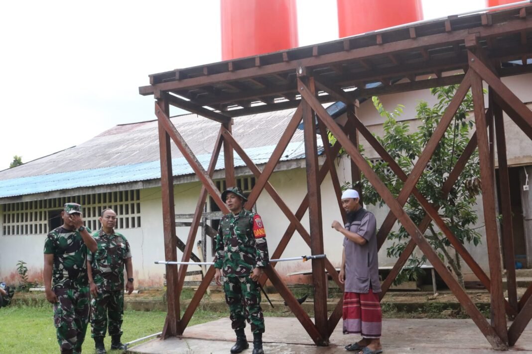 Melihat Langsung Kinerja TNI, Dansatgas TMMD 125 di Desa Suka Rahmat: Air Bersih untuk Kualitas Hidup