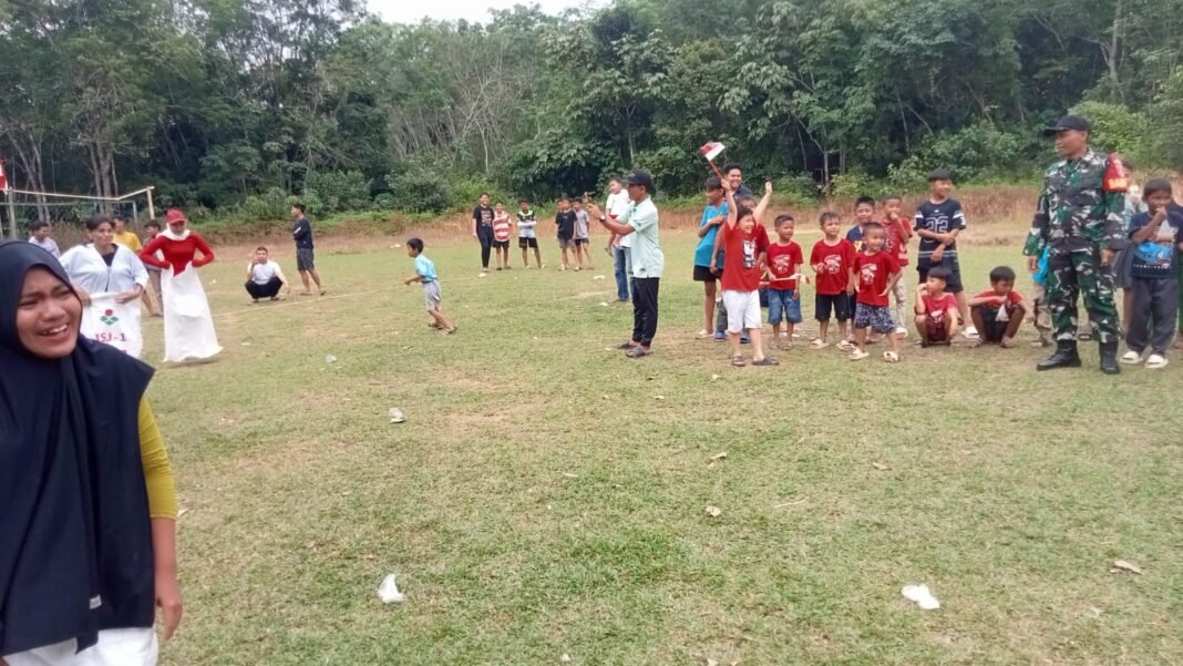 Peringatan HUT ke-80 RI di Desa Hamparaya: Momentum Kebersamaan dan Solidaritas Masyarakat