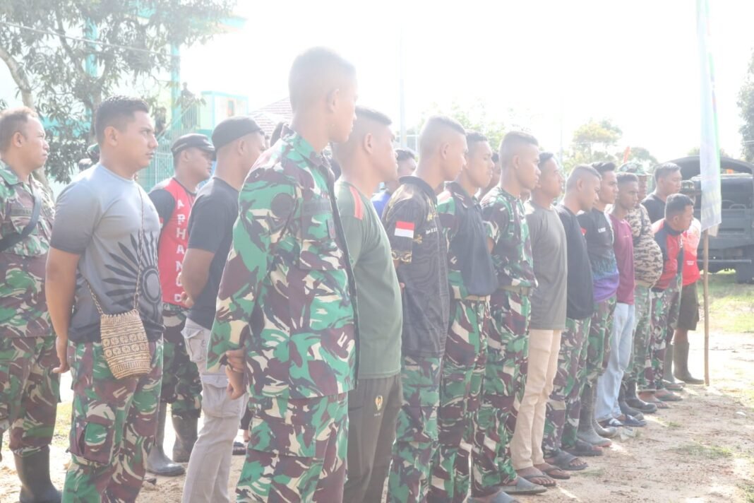 Kedisiplinan Satgas TMMD Ke-125 Jadi Teladan di Desa Suka Rahmat